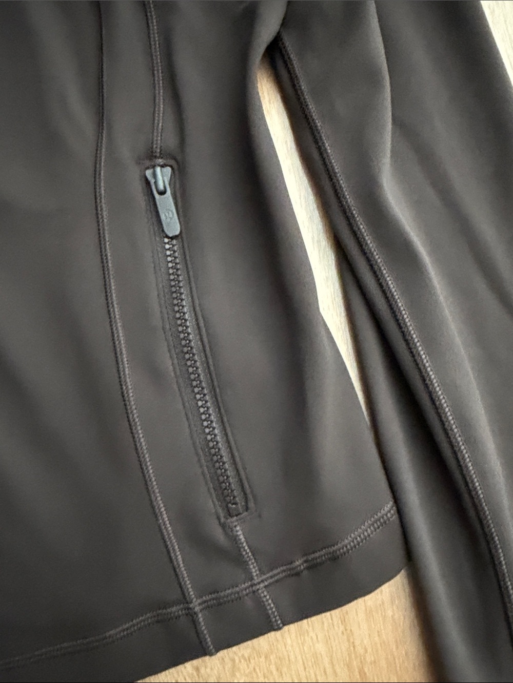 lululemon athletica Brown Full-Zip Utility Buttery Soft Align  Jacket - Picture 7 of 11